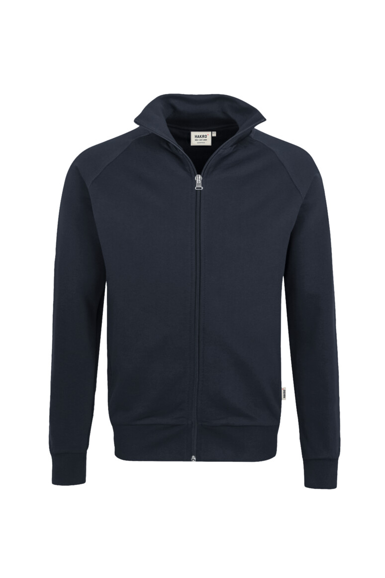 Herren-Sweatjacke mit Stehkragen